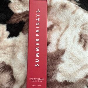 Summer Fridays Lip Butter Balm in Cherry Red